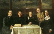 Michael Ancher juledag France oil painting artist